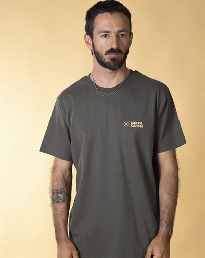 Elsk - Earth Karma Brushed T-Shirt - Granite Green